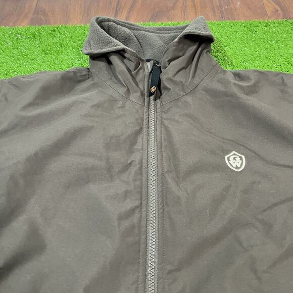 Game Winner Mens‎ Size M Windbreaker Jacket Coat Outdoors Waterproof Fleece - Picture 3 of 8